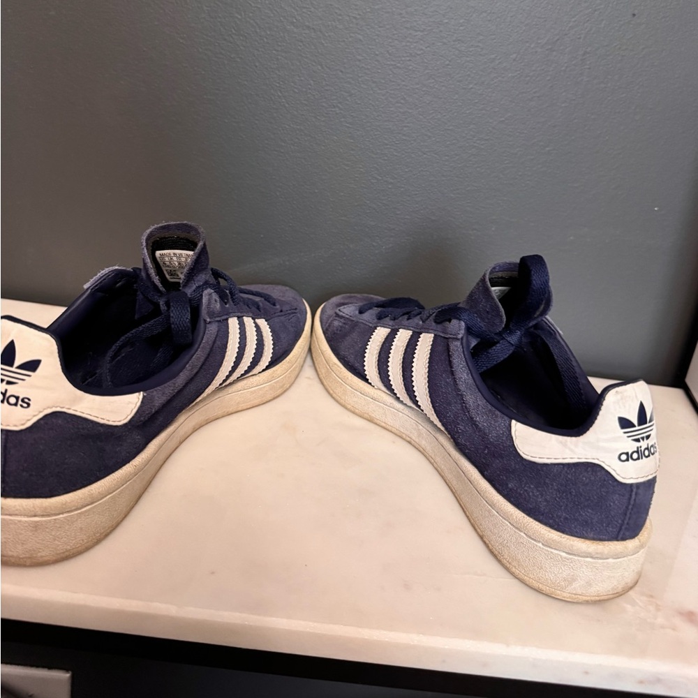 Adidas Campus Blue Suede Sneakers - Picture 4 of 7